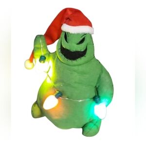Disney Oogie Boogie Animated Light Up Plush Nightmare Before Christmas 13”